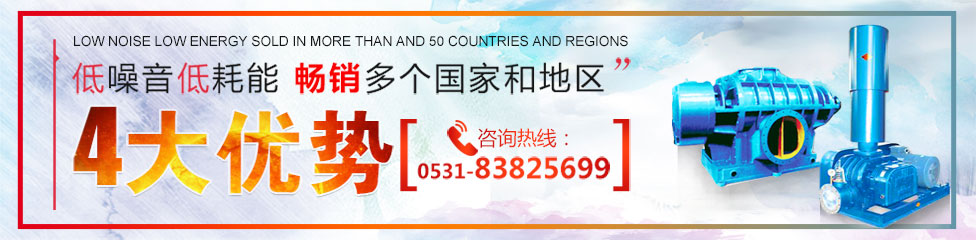 羅茨風(fēng)機(jī)、三葉羅茨鼓風(fēng)機(jī)、回轉(zhuǎn)式鼓風(fēng)機(jī)，低噪音低能耗，暢銷(xiāo)多個(gè)國(guó)家和地區(qū)